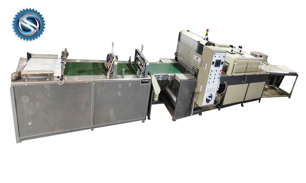 Fully Automatic Web Sealer with Shrink Wrapping Machine