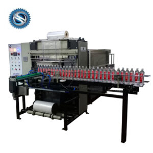 Fully Automatic Web Sealer with Shrink Wrapping Machine